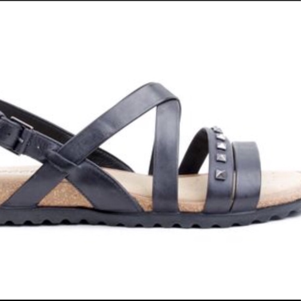 Ecco Dagmar strappy studded sandals 40 9 9.5